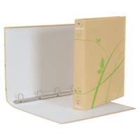 Raccoglitore Oxford Green - 4 anelli tondi 30 mm dorso 4 cm f.to utile 22 x 30 cm carta riciclata avana - conf. 12 pezzi - Esselte 397850502 - 8004157505021 - DMwebShop