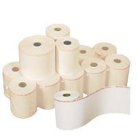 Rotolo per POS e carte di credito - 57 mm x 20 mt - Ø esterno 64 mm - anima 12 mm - carta chimica a 2 copie - blister 10 pezzi - Sabacart - 15325702012BX - 8024828585954 - DMwebShop