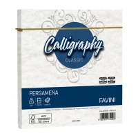 Busta Calligraphy Pergamena - 170 x 170 mm - 90 gr - bianco 01 - conf. 25 pezzi - Favini - A570078 - 8007057750003 - DMwebShop