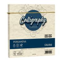Busta Calligraphy Pergamena - 170 x 170 mm - 90 gr - naturale 06 - conf. 25 pezzi - Favini - A57Q078 - 8007057750010 - DMwebShop