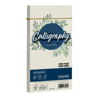 Busta Calligraphy Remake - 110 x 220 mm - 120 gr - perla - conf. 25 pezzi - Favini - A570273 - 8007057760071 - DMwebShop