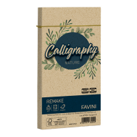 Busta Calligraphy Remake - 110 x 220 mm - 120 gr - spiaggia - conf. 25 pezzi - Favini - A57R253 - 8007057760002 - DMwebShop