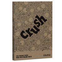 Carta Crush - A4 - 250 gr - nocciola - conf. 50 fogli - Favini - A69M004 - 8007057622232 - DMwebShop