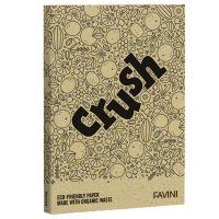 Carta Crush - A4 - 250 gr - oliva - conf. 50 fogli - Favini - A69N004 - 8007057622256 - DMwebShop