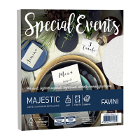 Busta Special Events - 170 x 170 mm - 120 gr - bianco - conf. 10 buste - Favini - A570118 - 8007057747003 - DMwebShop