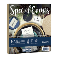 Busta Special Events - 170 x 170 mm - 120 gr - sabbia - conf. 10 buste - Favini - A57N118 - 8007057747072 - DMwebShop