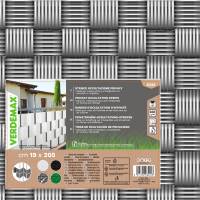 Striscia di occultazione privacy - 19 x 205 cm - PVC - grigio - Verdemax - 8222 - 8015358082228 - DMwebShop
