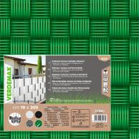 Striscia di occultazione privacy - 19 x 205 cm - PVC - verde - Verdemax - 8223 - 8015358082235 - DMwebShop