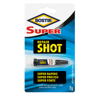Colla istantanea Super Repair Shot - 2 gr - trasparente - Bostik - D2268 - 8023779022686 - DMwebShop