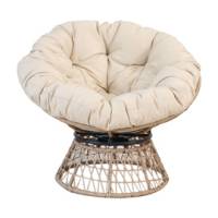 Poltrona Bora Borai - polyrattan naturale - Garden Friend - S2251043 - 8023755058241 - DMwebShop