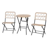 Salotto Maui - polyrattan naturale - set 3 elementi - Garden Friend - S2251012 - 8023755058210 - DMwebShop