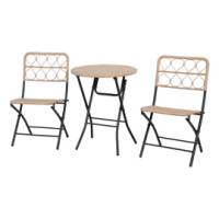 Salotto Maui - polyrattan naturale - set 3 elementi - Garden Friend - S2251012 - 8023755058210 - DMwebShop