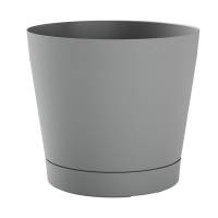 Vaso Orione - 6,3 lt - Ø 24 cm - grigio nebbia - Teraplast - 30518024414 - 8051560258532 - DMwebShop