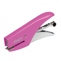 Cucitrice a pinza Allegra Fluo - passo 6 - rosa - Iternet - 0183PK - 8028422001834 - DMwebShop
