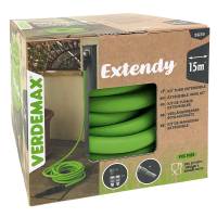 Tubo da giardno a 6 strati estensibile Extendy - 15 mt - TPE - verde - Verdemax - 9629 - 8015358096294 - DMwebShop