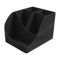 Portapenne Pen Wave NeoDeco - 15,5 x 11,9 x 10,9 cm - nero - Exacompta - 69514D - 9002493695146 - DMwebShop