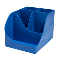 Portapenne Pen Wave Bee Blue - 15,5 x 11,9 x 10,9 cm - blu navy - Exacompta - 69504D - 9002493695047 - DMwebShop