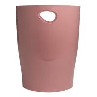 Cestino gettacarte Ecobin Skandi - altezza 33,5 cm - Ø 26 cm - 15 lt - rosa antico - Exacompta - 45338D - 9002493453388 - DMwebShop