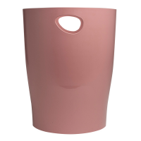 Cestino gettacarte Ecobin Skandi - altezza 33,5 cm - Ø 26 cm - 15 lt - rosa antico - Exacompta - 45338D - 9002493453388 - DMwebShop