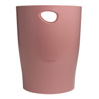 Cestino gettacarte Ecobin Skandi - altezza 33,5 cm - Ø 26 cm - 15 lt - rosa antico - Exacompta - 45338D - 9002493453388 - DMwebShop