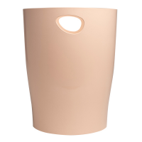 Cestino gettacarte Ecobin Skandi - altezza 33,5 cm - Ø 26 cm - 15 lt - nude - Exacompta - 45331D - 9002493453319 - DMwebShop