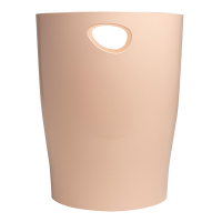 Cestino gettacarte Ecobin Skandi - altezza 33,5 cm - Ø 26 cm - 15 lt - nude - Exacompta - 45331D - 9002493453319 - DMwebShop