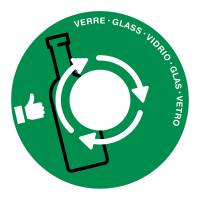 Coperchio raccolta vetro - per cestino 133R - Ø 38 cm - PVC - verde - Cep - 1009330031 - 3462159018577 - DMwebShop