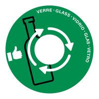 Coperchio raccolta vetro - per cestino 133R - Ø 38 cm - PVC - verde - Cep - 1009330031 - 3462159018577 - DMwebShop