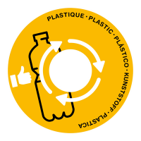 Coperchio raccolta plastica - per cestino 133R - Ø 38 cm - PVC - giallo - Cep - 1009350051 - 3462159018492 - DMwebShop