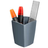 Portapenne 530 Mineral - 7,4 x 7,4 x 9,5 cm - grigio - Cep - 1005301061 - 3462159015347 - DMwebShop