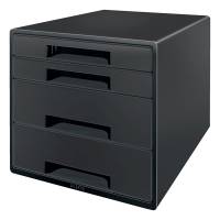 Cassettiera a cubo Recycle - 4 cassetti - 28,7 x 27 x 36,3 cm - nero - Leitz - 53720095 - 4002432134618 - DMwebShop