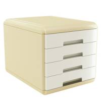 Cassettiera Vintage Milk - 4 cassetti - 29,5 x 38,5 x 28,2 cm - avorio - Arda - 18P4PMI - 8003438032225 - DMwebShop