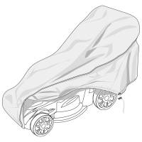 Telo di copertura Special - per rasaerba - 188 x 64 x 100 cm - PU - conf. 3 pezzi - Verdemax - 7935 - 8015358079358 - DMwebShop