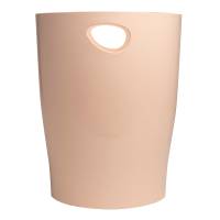 Cestino gettacarte Ecobin Skandi altezza 33 - 5 cm diametro 26 cm 15 lt nude Exacompta 45331D - 9987