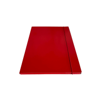 Cartella con elastico tondo - dorso 1 cm - rosso - conf. 5 pezzi - Starline - CP01ELRO-STL5301 - 8025133127938 - DMwebShop