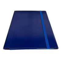 Cartella con elastico piatto - dorso variabile - blu - conf. 5 pezzi - Starline - CP7BL-STL5400 - 8025133128089 - DMwebShop