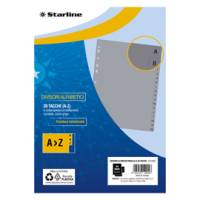 Divisori alfabetici 20 tacche - A4 Maxi - PP - grigio - Starline - 2000016C5-STL - 8025133129048 - DMwebShop