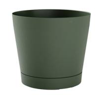 Vaso Orione 26 lt diametro 38 cm verde foresta Teraplast - 8361