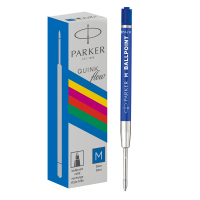 Refill sfera Quinkflow - punta media - plastica - blu - conf. 20 pezzi - Parker - 2166550 - 3026981665509A - DMwebShop