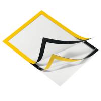 Cornice espositiva Duraframe - A4 - 21 x 29,7 cm - giallo - conf. 2 pezzi - Durable - 4872-04 - 4005546736334A - DMwebShop