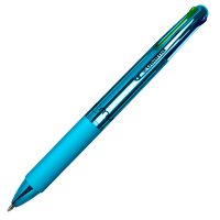 Penna a sfera 4 Multi Chrome - punta 1 mm - 4 colori - sky - conf. 12 pezzi - Osama - OW 84018638 - 8059484018638 - DMwebShop