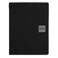 PortaMenu' Talk - 3 inserti doppi inclusi - A4 - 24,3 x 31,6 cm - nero - Stilcasa - PM2-C-30-MG - 8033630051533 - DMwebShop