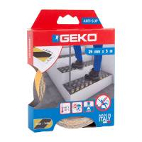 Nastro adesivo antiscivolo Antislip - 2,5 cm x 5 mt - giallo-nero - Geko - 220/55 - 8014846519833 - DMwebShop