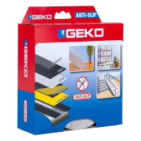 Nastro adesivo antiscivolo fosforescente Antislip - 5 cm x 15 mt - giallo - Geko - 220/208 - 8014846521089 - DMwebShop