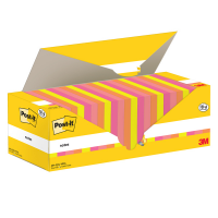 Blocco foglietti Super Sticky - 654-COL-VP24 - 76 x 76 mm - colori assortiti - 90 fogli - conf. 24 blocchi - Post-it - 7100317837 - 4064035128159 - DMwebShop