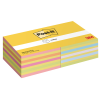 Blocco foglietti Cubo - 2028-0CPPX2 - 76 x 76 mm - colori assortiti neon-pastel - 450 fogli - conf. 2 blocchi - Post-it - 7100321423 - 4064035146139 - DMwebShop
