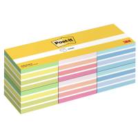 Blocco foglietti Cubo - 2028-0CPPX6 - 76 x 76 mm - colori assortiti neon-pastel - 450 fogli - conf. 6 blocchi - Post-it - 7100321804 - 4064035146160 - DMwebShop