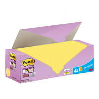 Blocco foglietti Super Sticky - 654-SSCY-VP24 - 76 x 76 mm - giallo Canary - 90 fogli - conf. 24 blocchi - Post-it - 7100236613 - 4054596855977 - DMwebShop
