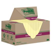 Blocco foglietti SuperSticky Green - 622R-SSCY - 47,6 x 47,6 mm - carta riciclata - giallo Canary - 70 fogli - conf. 12 blocchi - Post-it - 7100284576 - 4064035060015 - DMwebShop