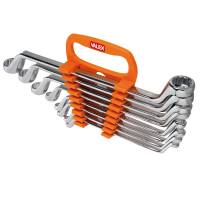 Chiavi poligonale - doppie curvate - misure assortite - CRV - conf. 8 pezzi - Valex - 1461663 - 8004878686412 - DMwebShop